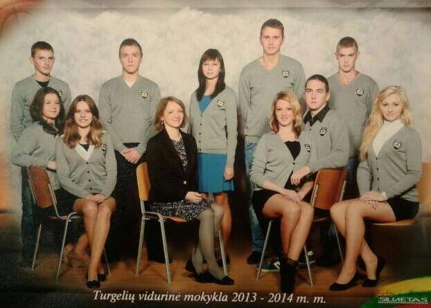 Turgelių „Aistuvos“ gimnazijos 12 klasė