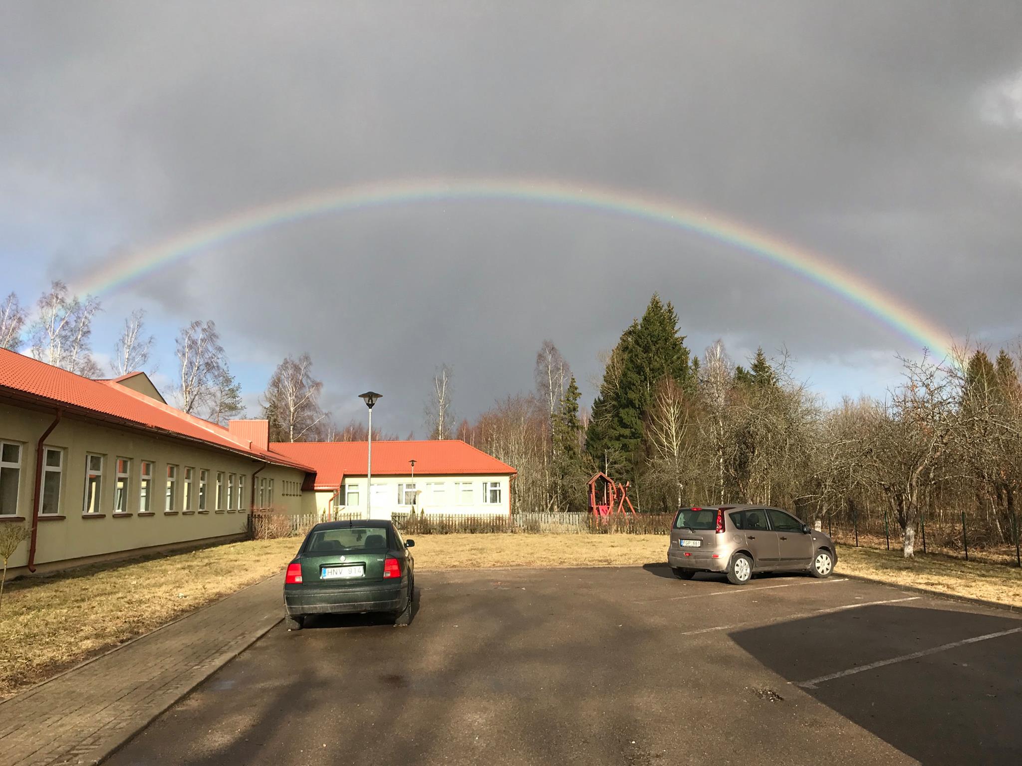 Pirmoji pavasario vaivorykštė | L. Aliaševičienė