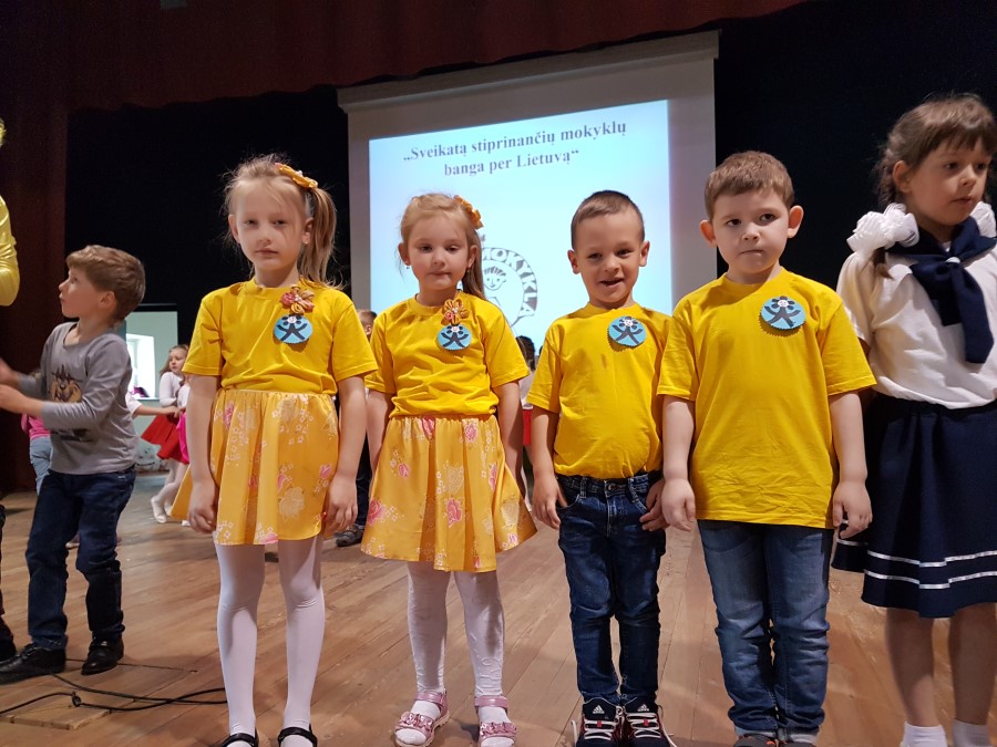 Sveikatą stiprinančių mokyklų banga per Lietuvą 2018