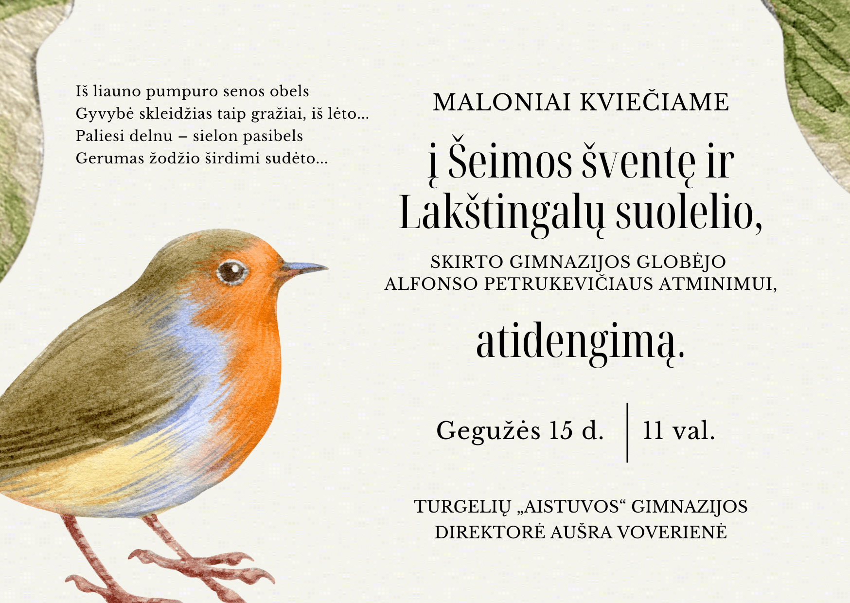 Kvietimas 2025
